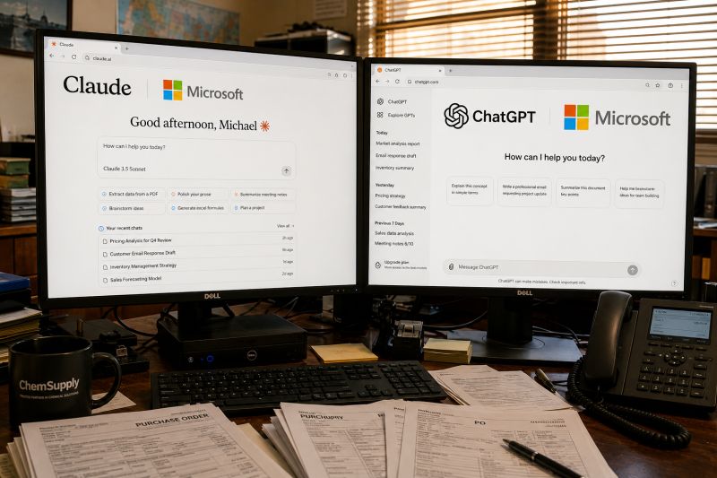 Microsoft built its whole AI bet on ChatGPT. Now it is quietly leaning on Claude.  