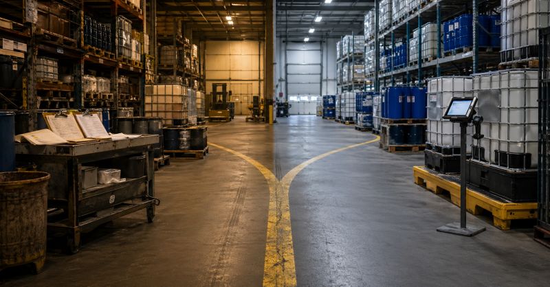 Chemical distribution has the lowest AI exposure of any sector at 14%. 
