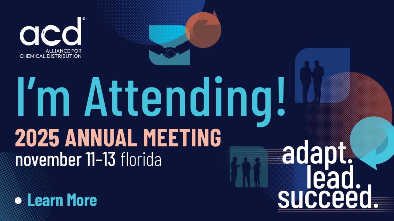 When I heard Tony Dungy was the keynote speaker for the Alliance for Chemical Distribution (ACD)'s Annual Meeting, I knew I had to be there.